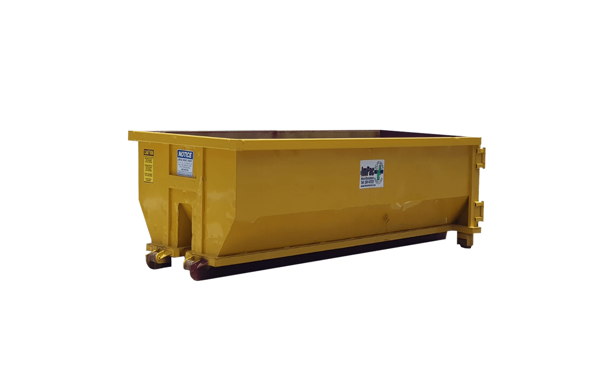 Open Dumpsters & Roll Off Containers Impac Waste Management