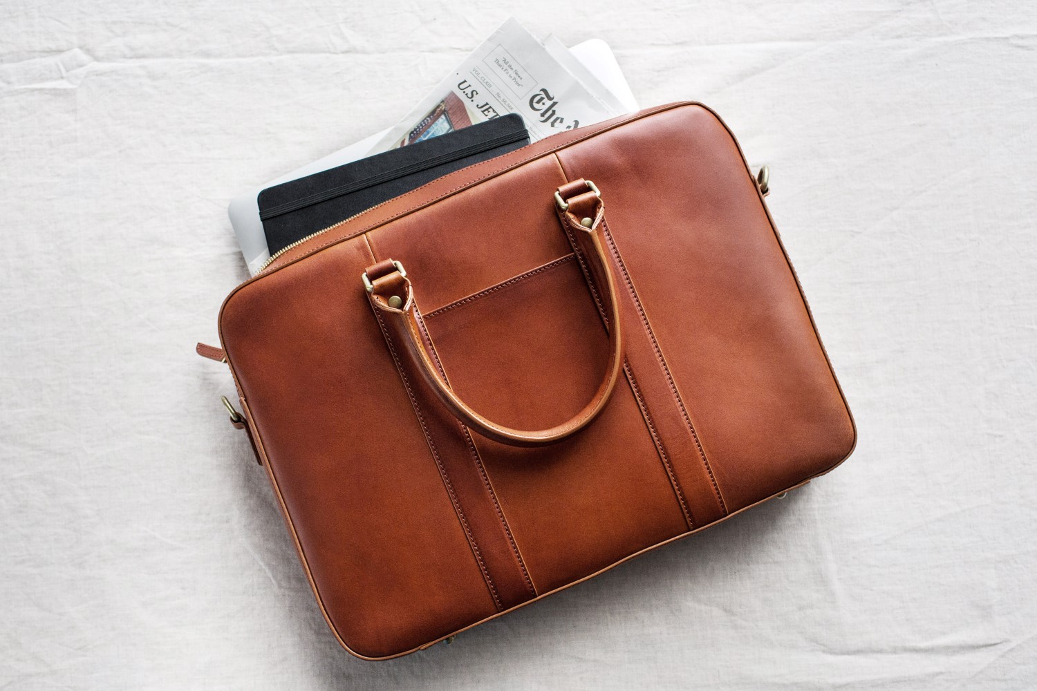 The Warby Parker for Luxury Leather Bags Linjer founders revealed
