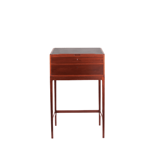 Midcentury Danish Tall writing desk by Langkilde Møbler ImParlour