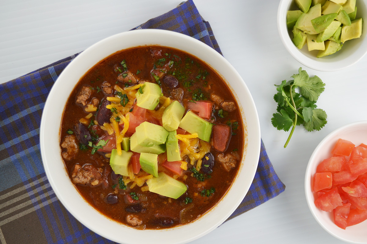 Turkey Chili with All The Fixins ImPECKable Eats
