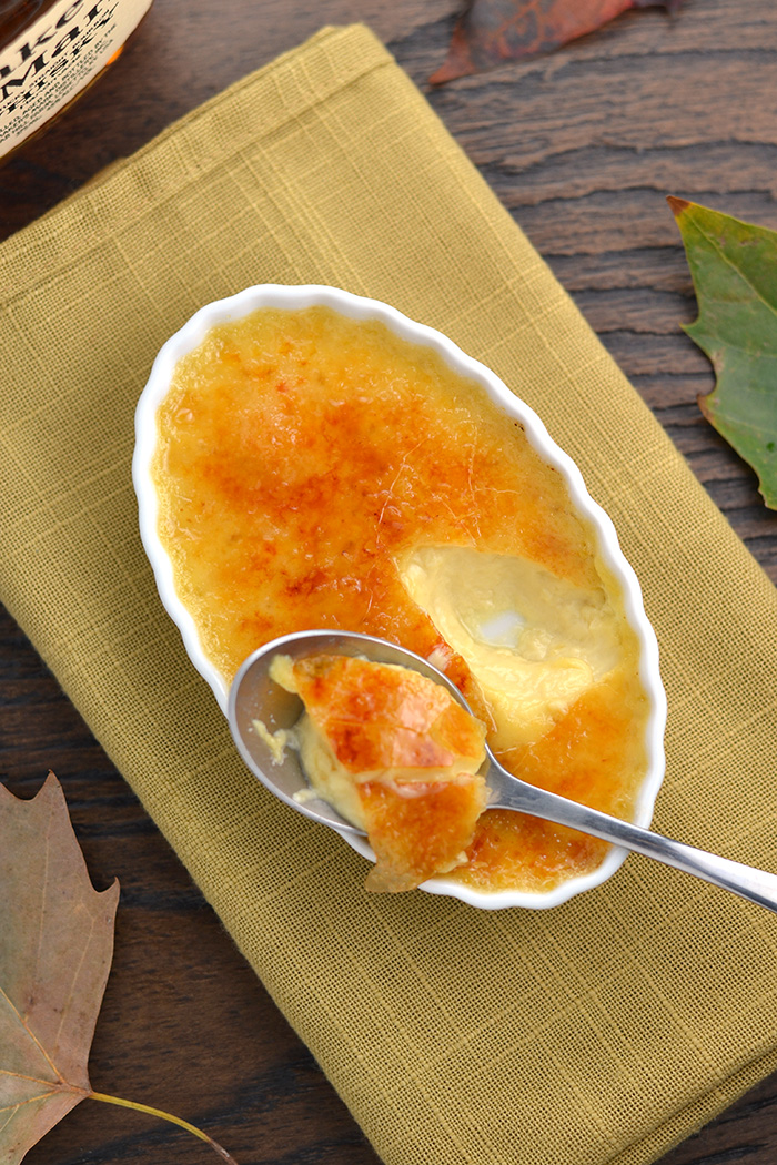 Maple Bourbon Creme Brûlée ImPECKable Eats