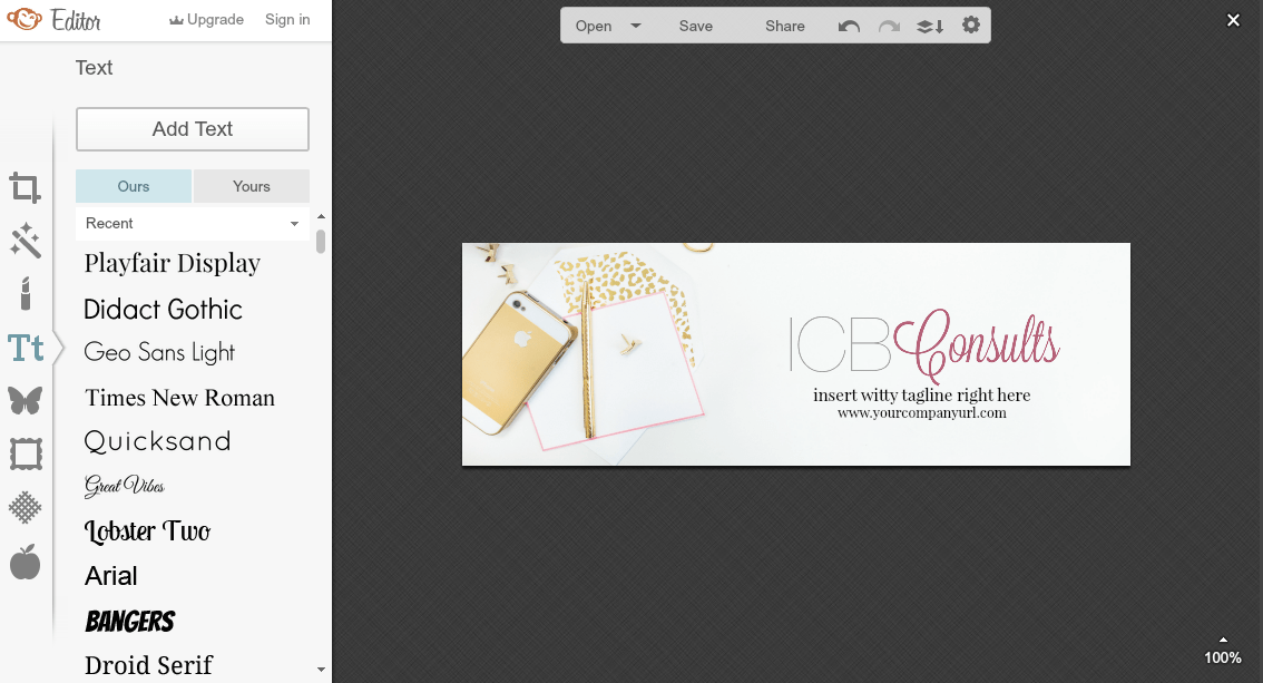 How To Create Mailchimp Newsletter Header Imperfect Concepts