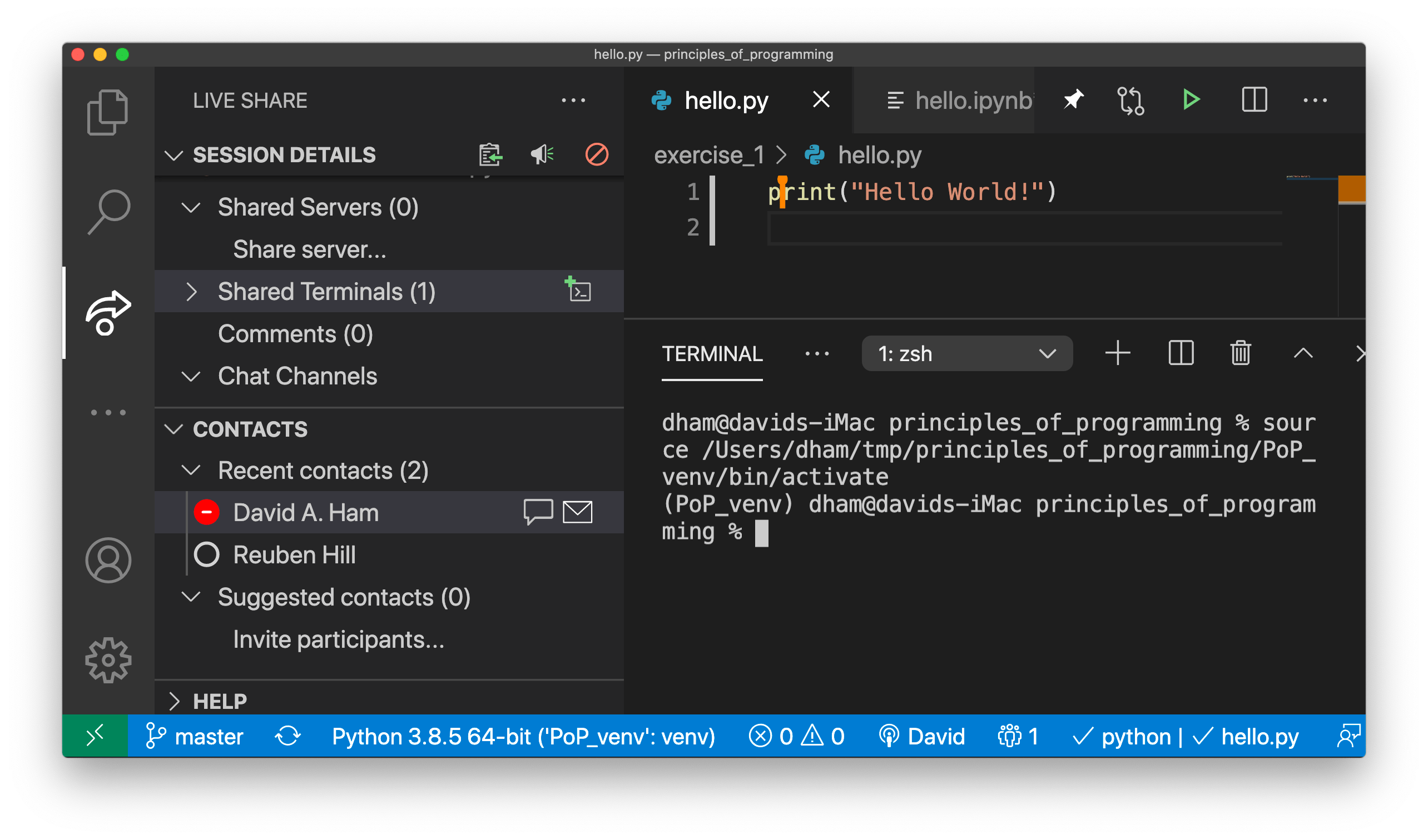 3. Visual Studio Code — Installation instructions for FoNS 2020.0 documentation