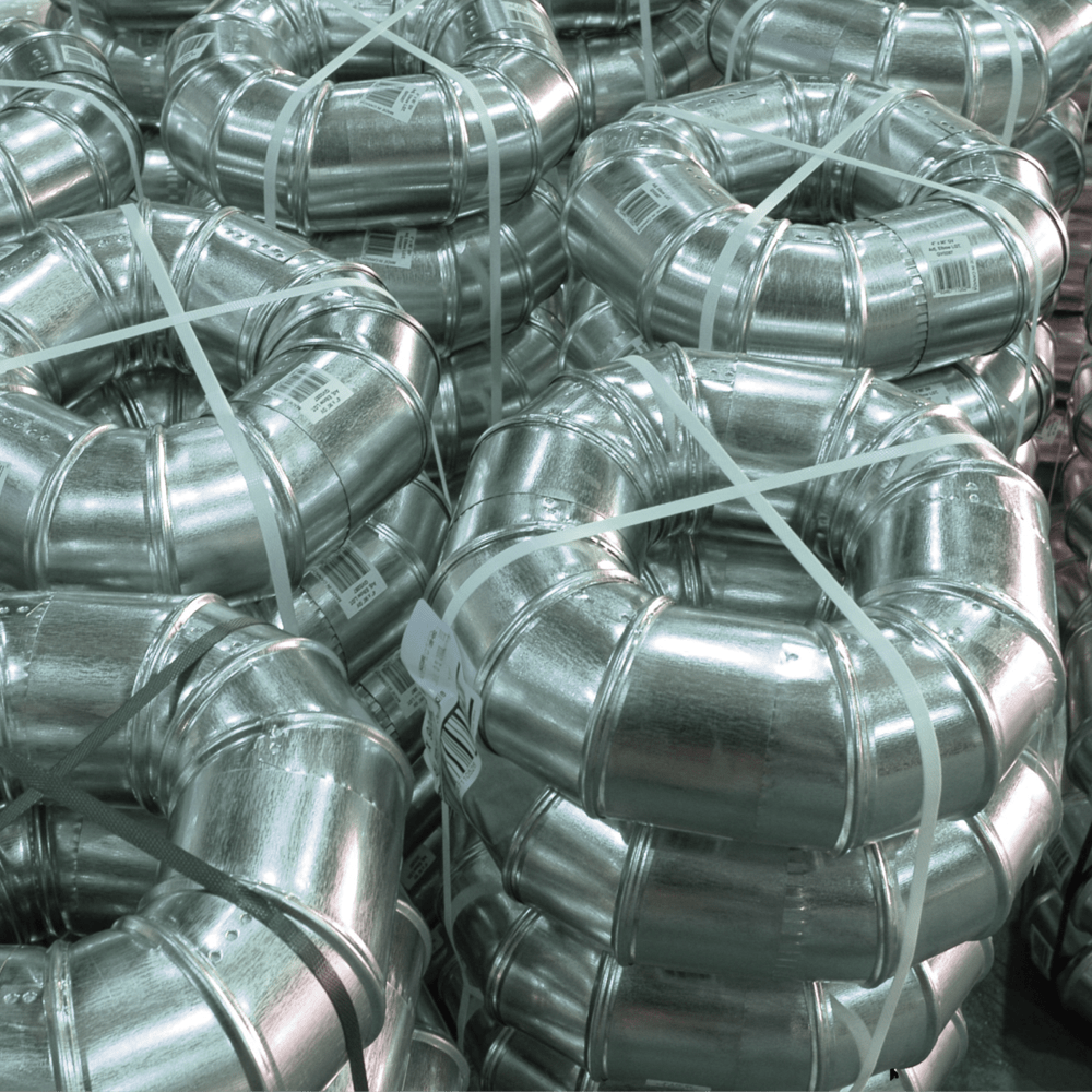 Galvanized Duct, Pipe & Fittings Imperial