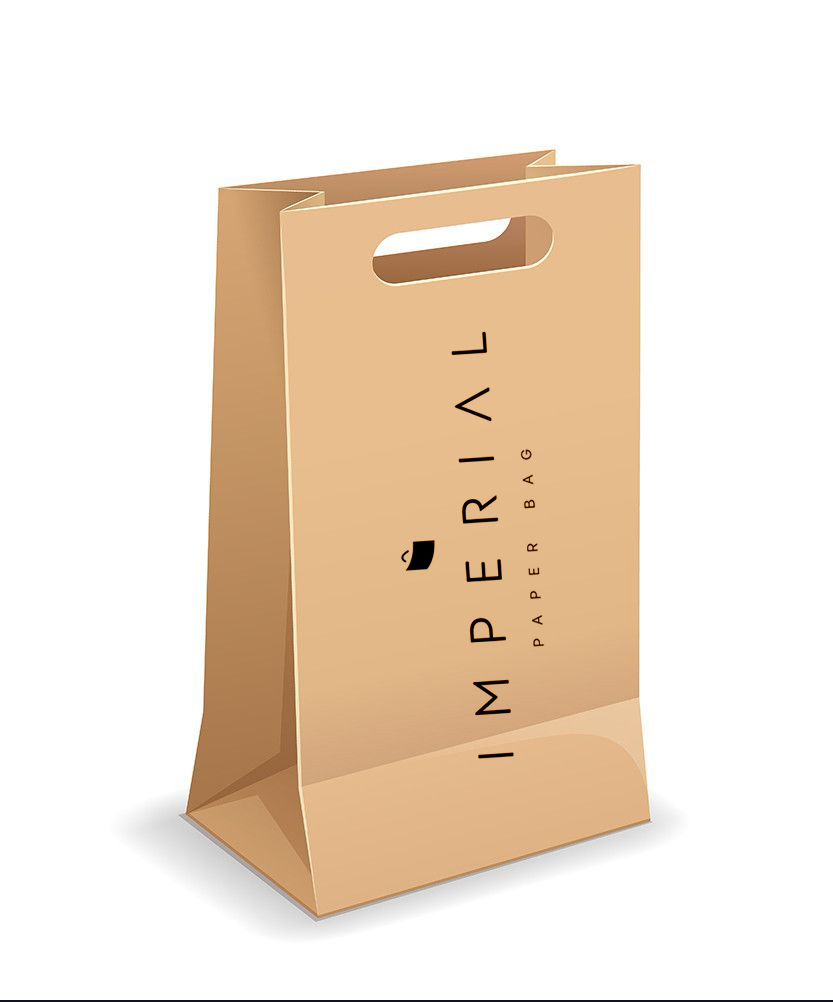 Imperial Paper Bag sac sachet papier kraft impression flexo kraft paper personnalisé