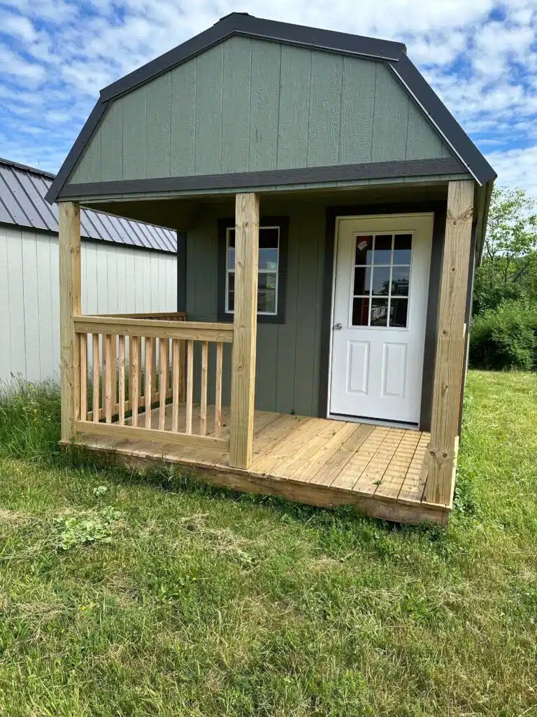 Premier Urethane Lofted Barn Cabin 10 x 24 Imperial Trailer Sales