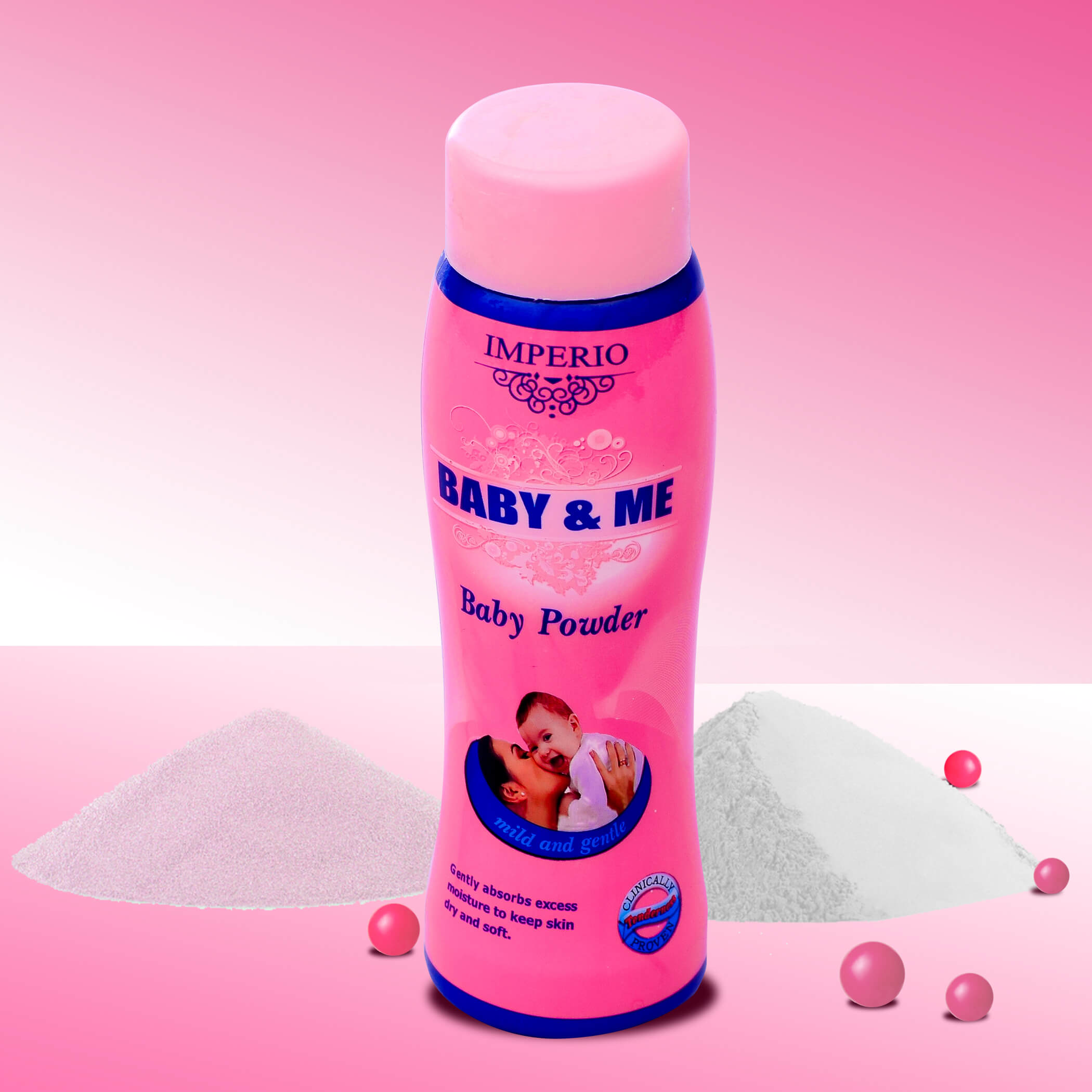 Baby and Me is the Best Powder to Absorb Moisture