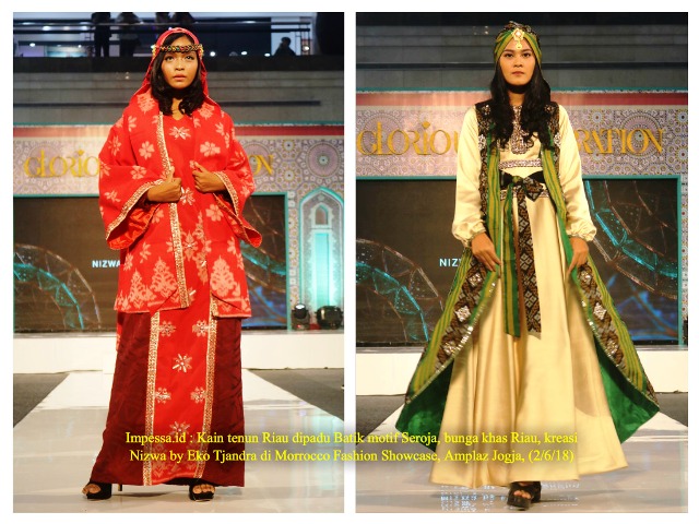 Fashion Show Batik Kreasi Hijab diseño de camisa