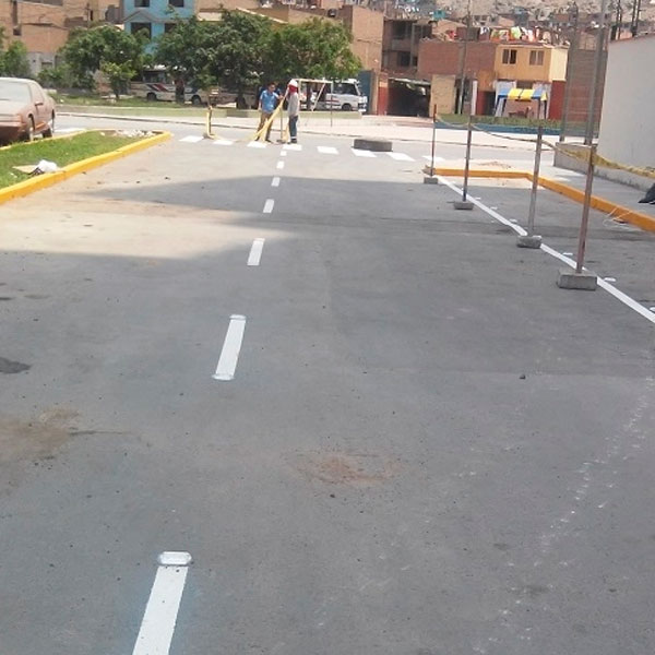 PINTADO DE LINEAS DISCONTINUAS IMPEXA PERÚ