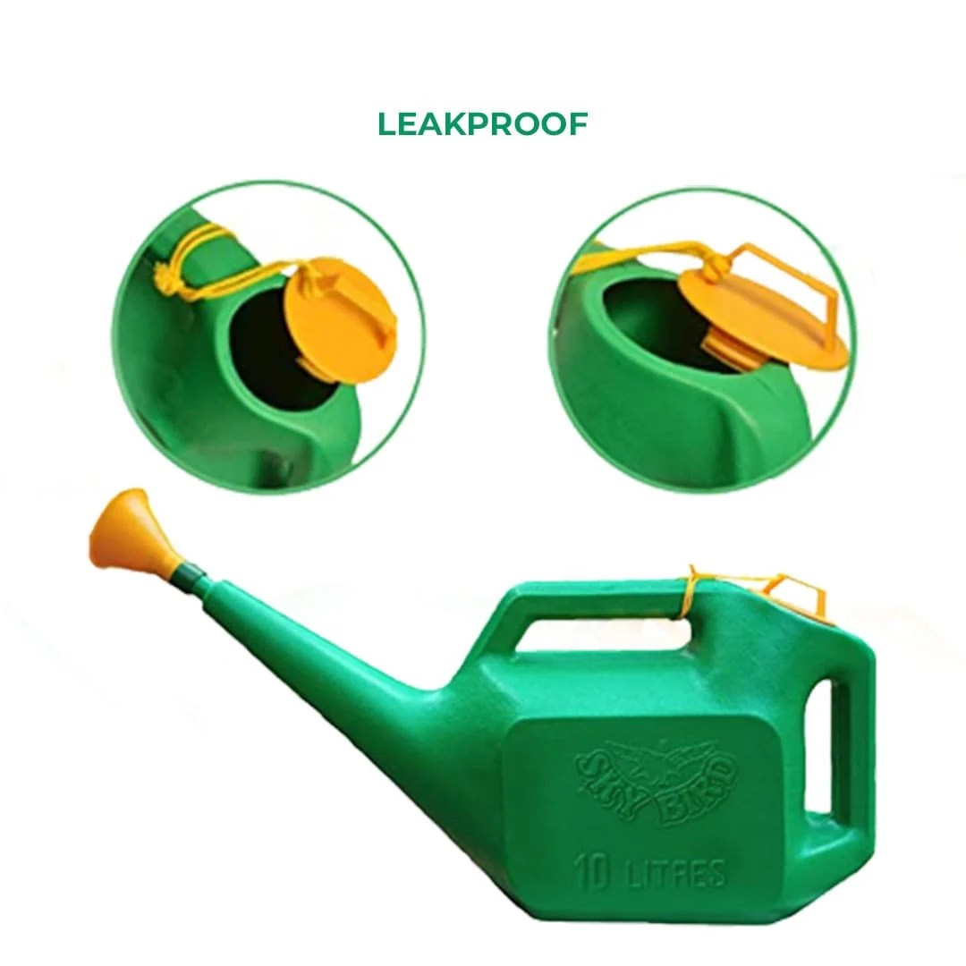 Premium Plastic Watering Can with Sprayer10 Litre Implemental