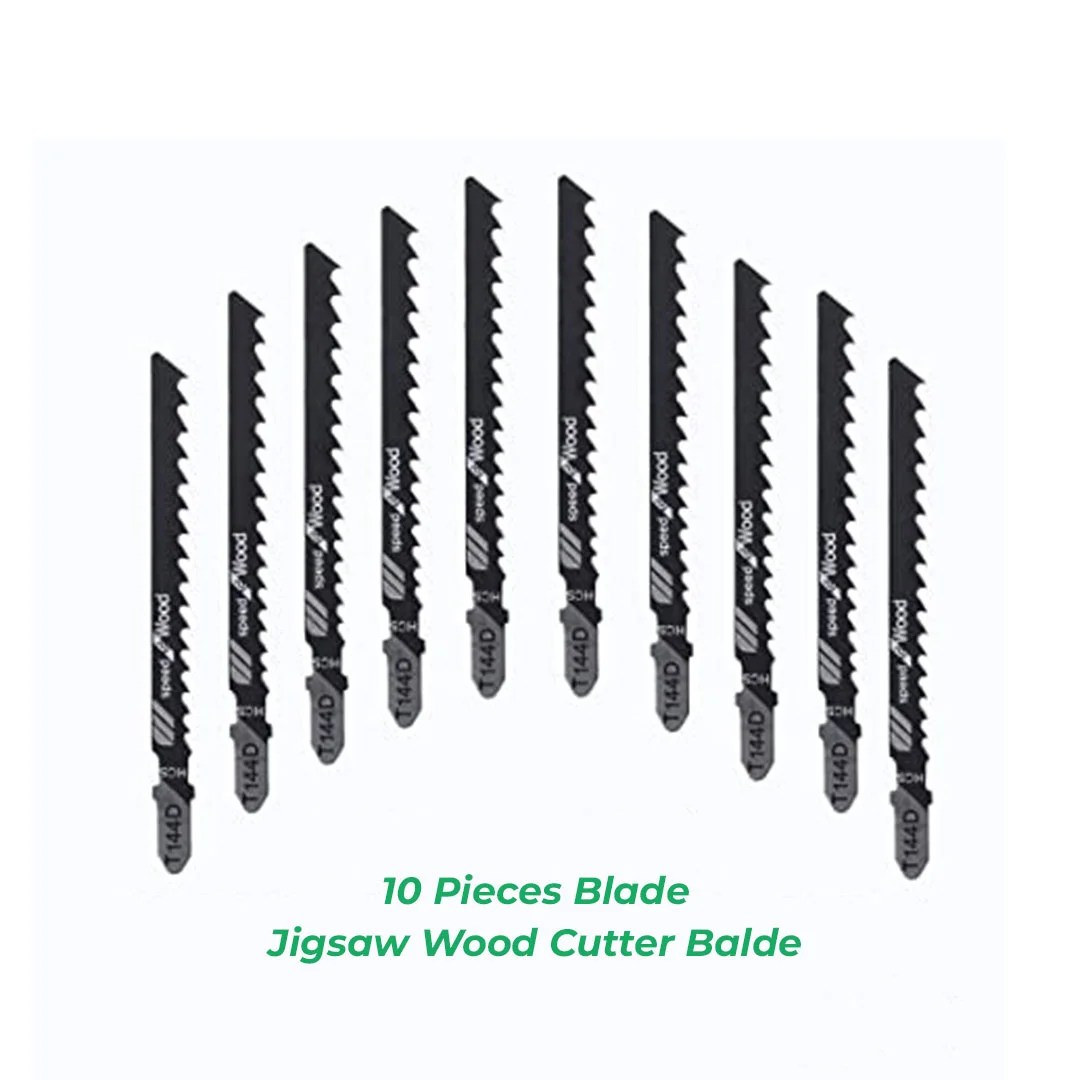 Jigsaw BladeSet of 10 (Wood Blades) Implemental