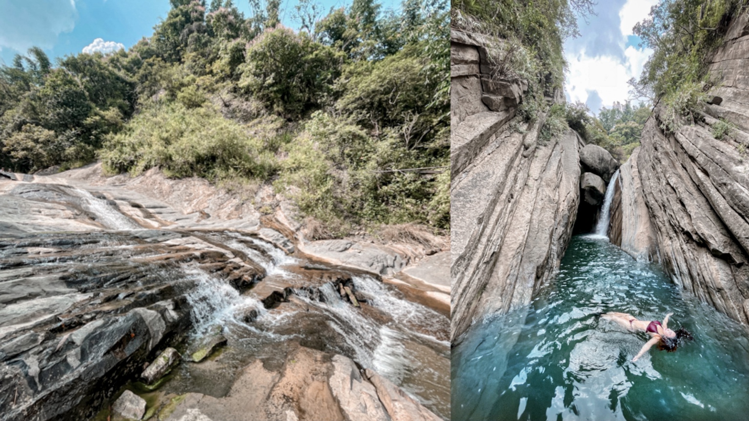 千層岩瀑布攻略，20分鐘可達！含GPX路線檔下載｜台南秘境