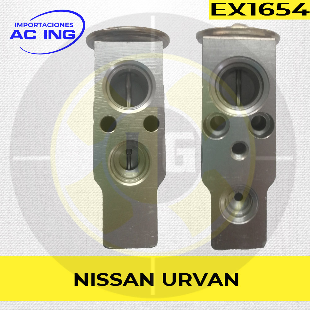 VALVULA NISSAN URVAN REF EX1654 IMPORTACIONES AC ING