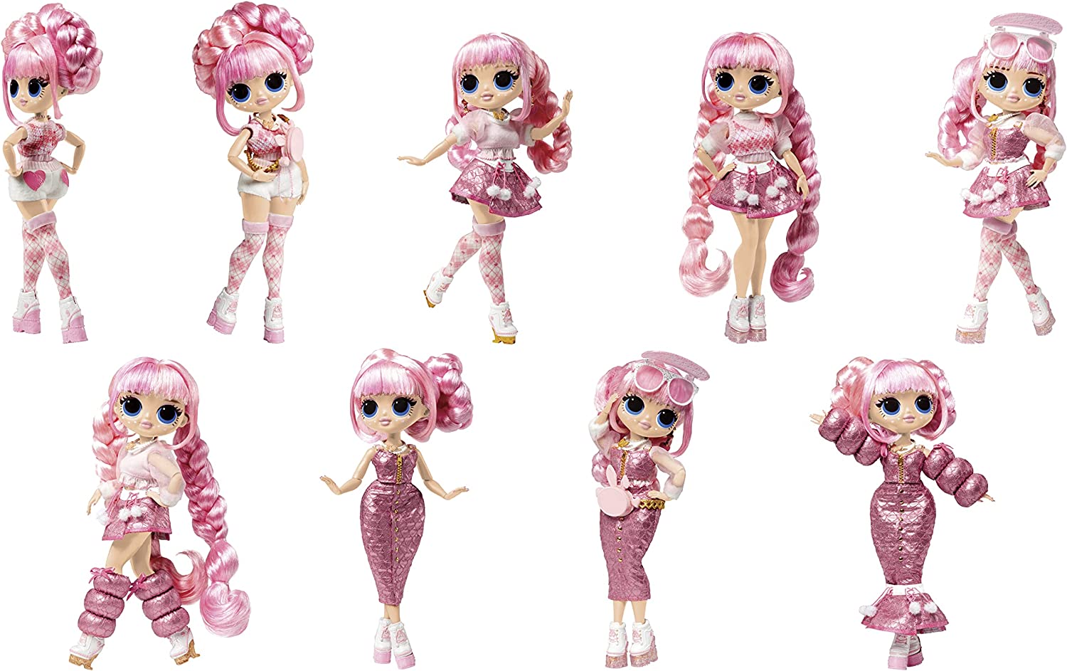 LOL OMG FASHION SHOW HAIR EDITION La Rose Importados 