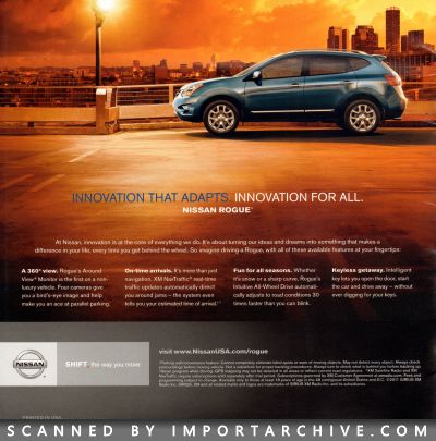 2012 Nissan Rogue Brochure - ImportArchive