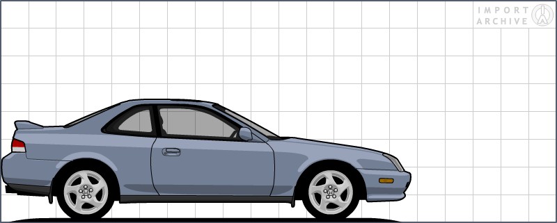Honda Prelude (1997-2001) Paint Colors and Brochures - ImportArchive