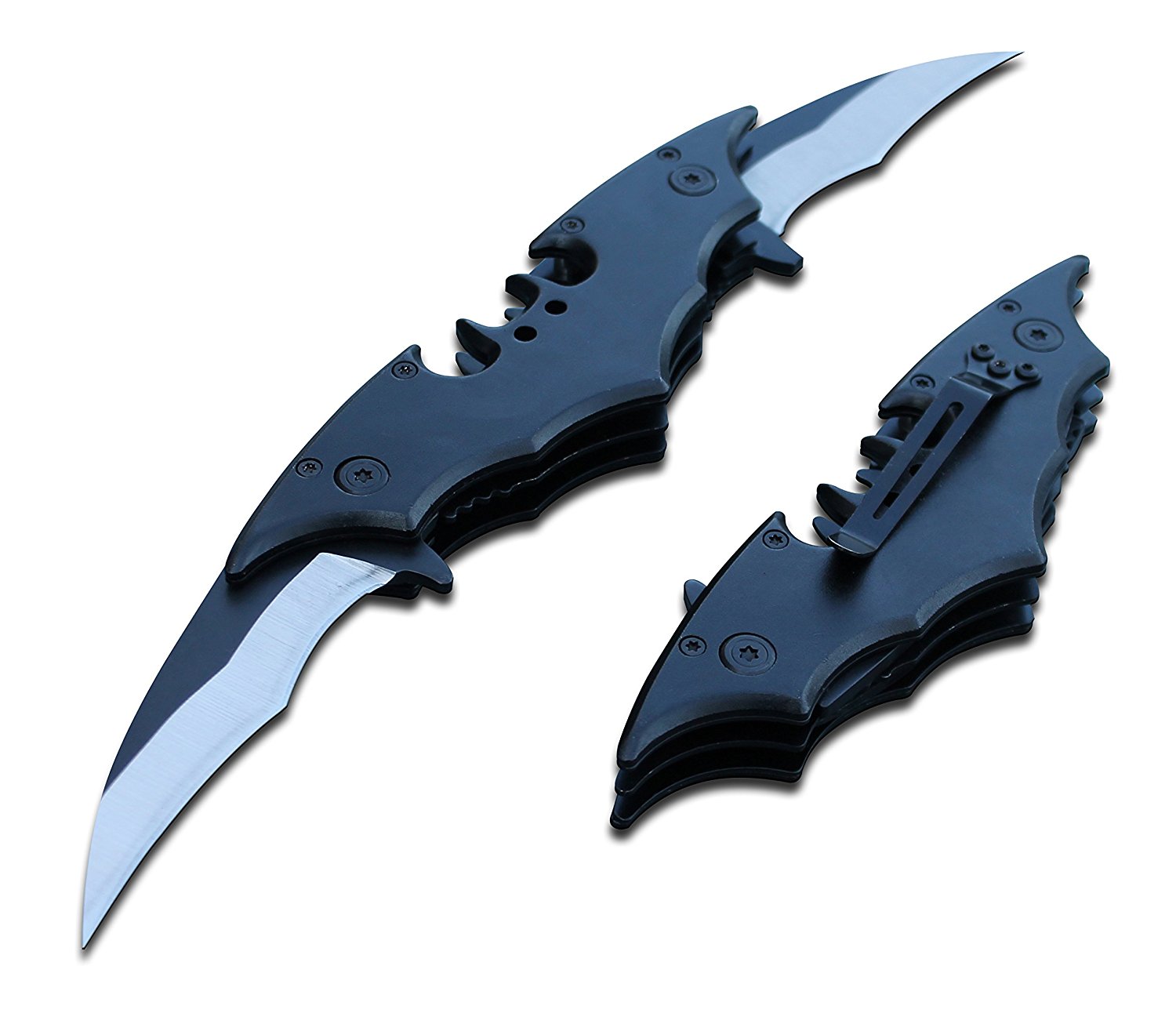 Batman Knives ,Cuchillo de Bolsillo Asistida por Resorte ImportES