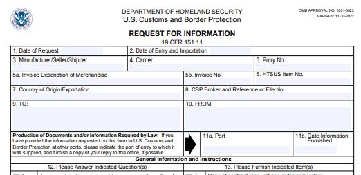 what-is-a-customs-form-28-cf-28-cbp-form-28-request-for-information