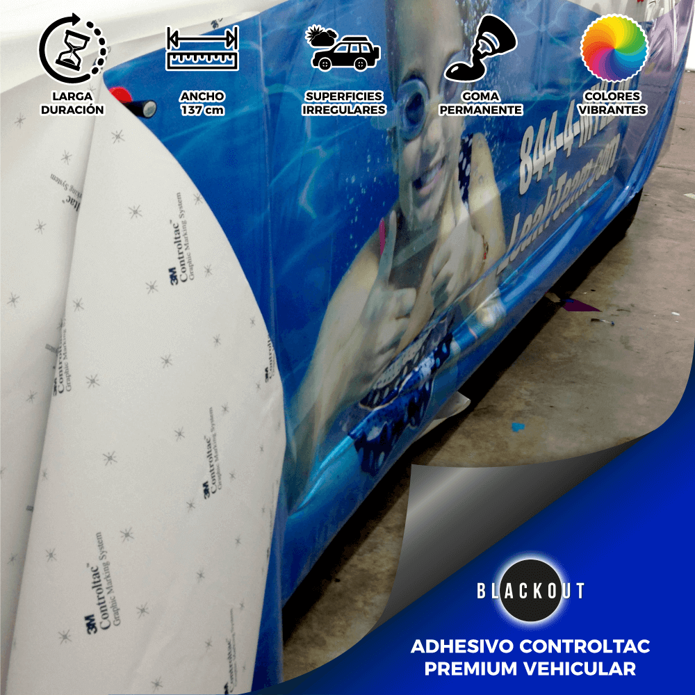 Impresión de Vinil Adhesivo Premium Vehicular Costa Rica