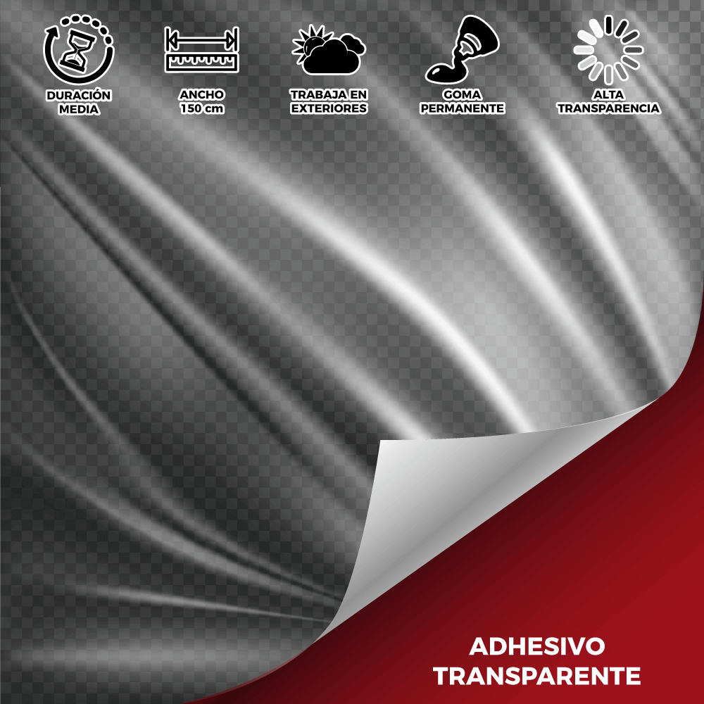 Impresión de Vinil Adhesivo Transparente ImpresionaCR Costa Rica