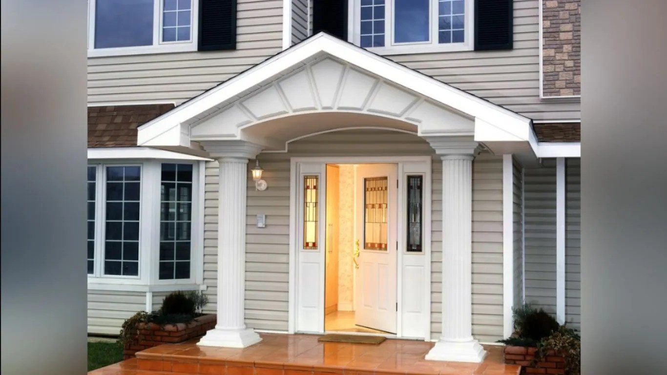 Pillar arch design for front elevation Designs, Principles, Elements