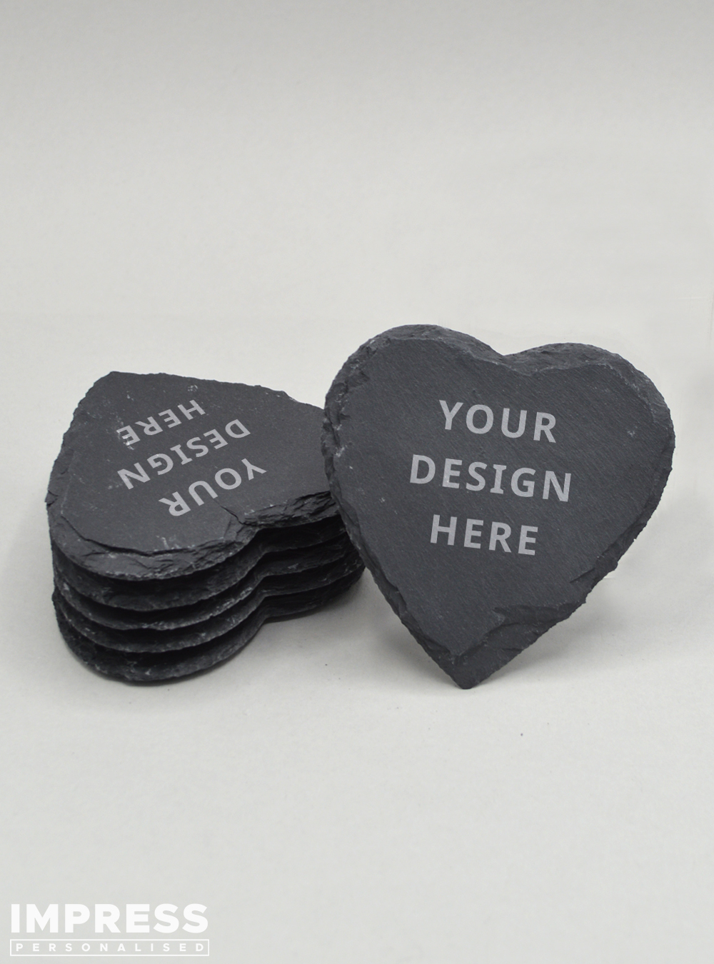 Design Your Own Set of Slate Coasters Impress Personalised Gifts