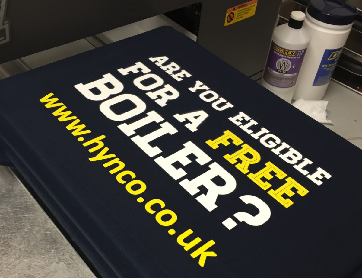 Branded Clothing Impress Printers