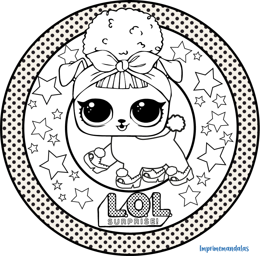 LOL Dolls 03 • IMPRIME MANDALAS