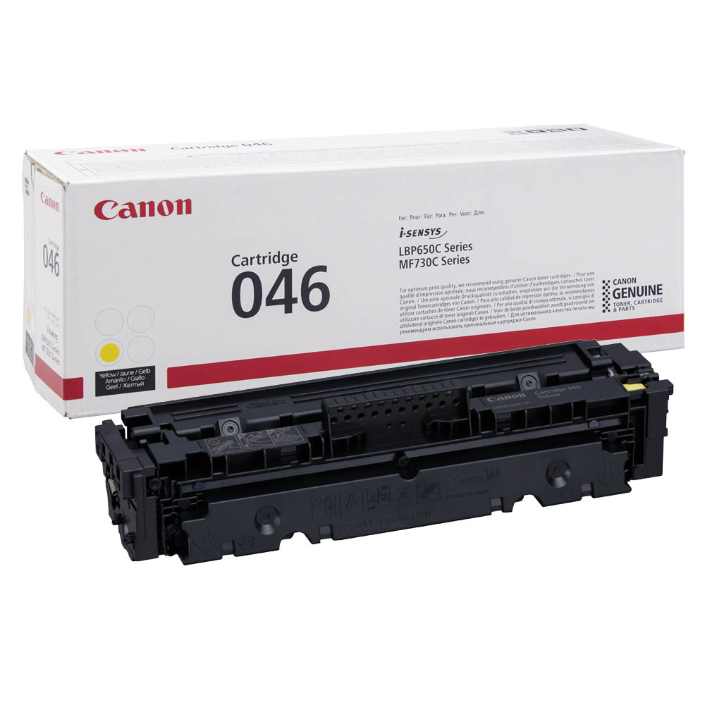 Картридж Canon Cartridge 046 Yellow жёлтый для принтера Canon