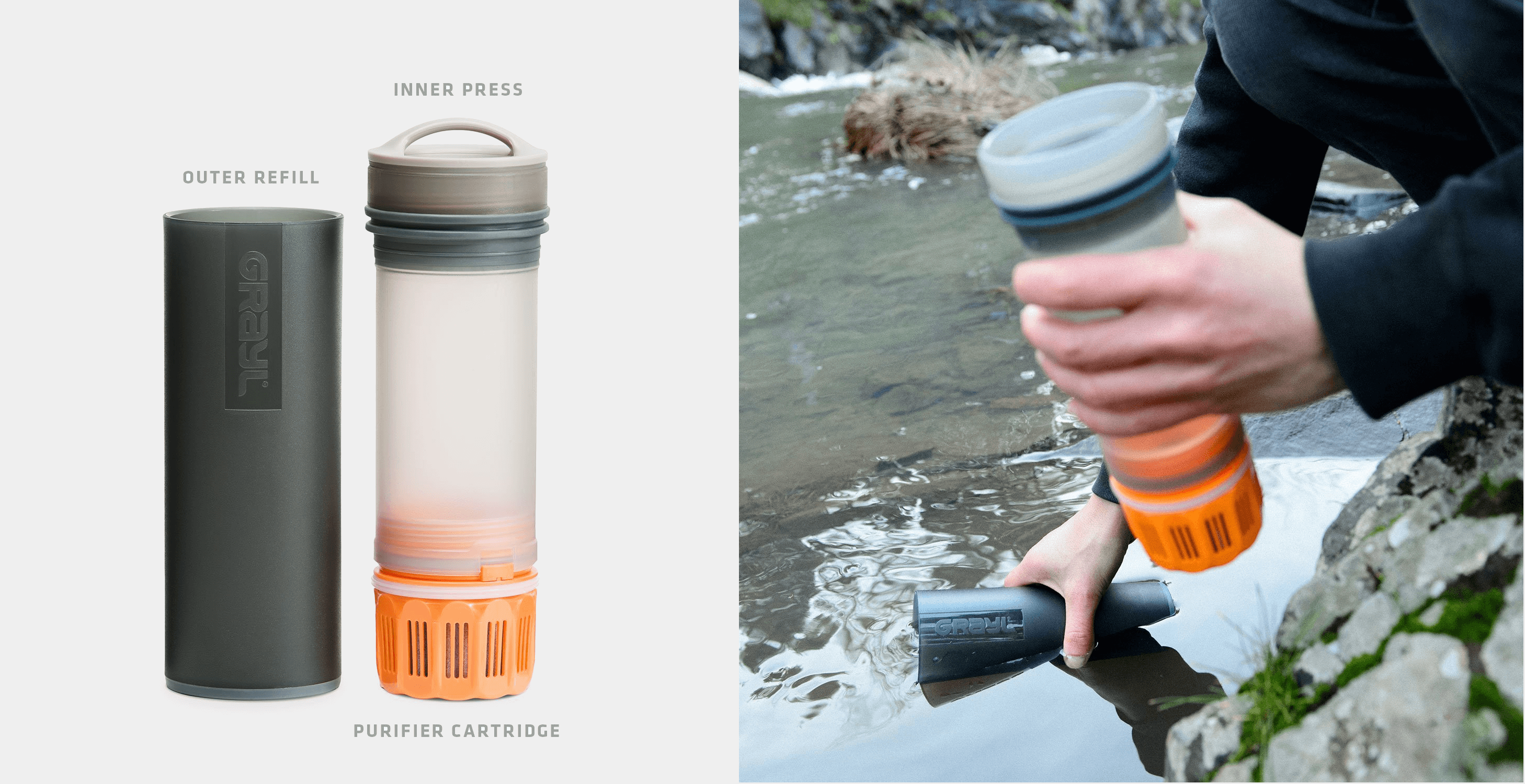 Grayl Ultralight Water Purifier Improb