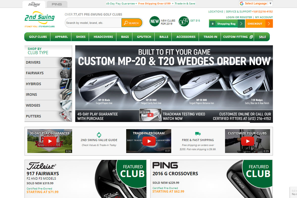 The 15 Best Online Golf Stores Improb