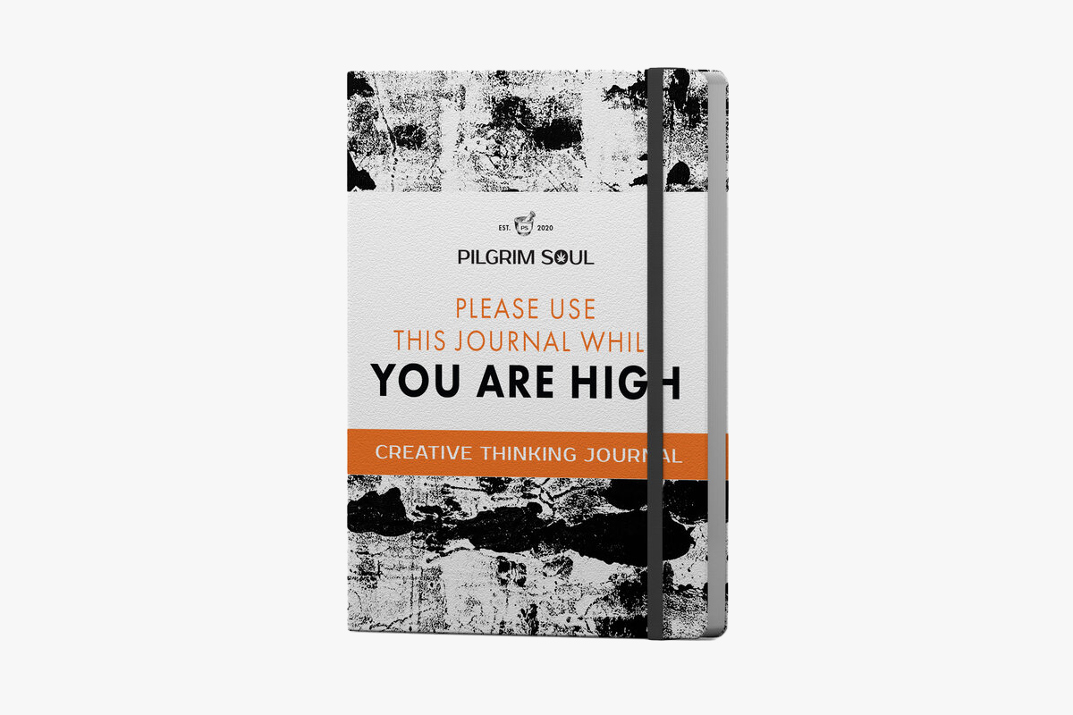 Pilgrim Soul Creative Thinking Journal Get High, Get ReCreative Improb