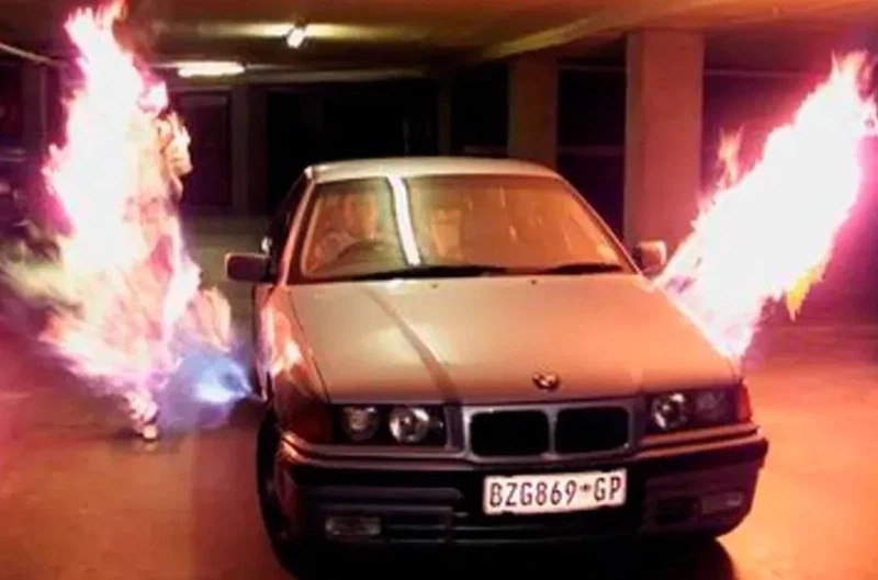 A look back at the prizewinning anticarjacking flamethrower