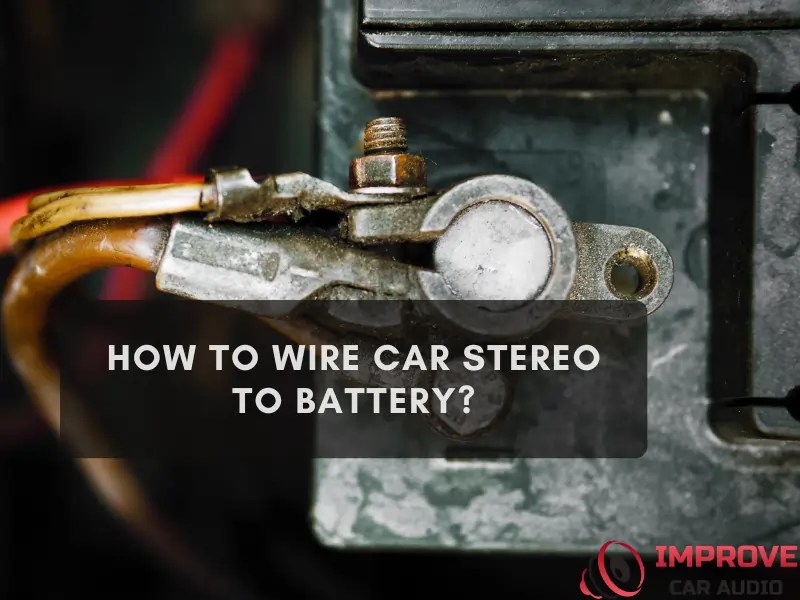 Connect Car Stereo to Battery Fast (No Harness Needed)