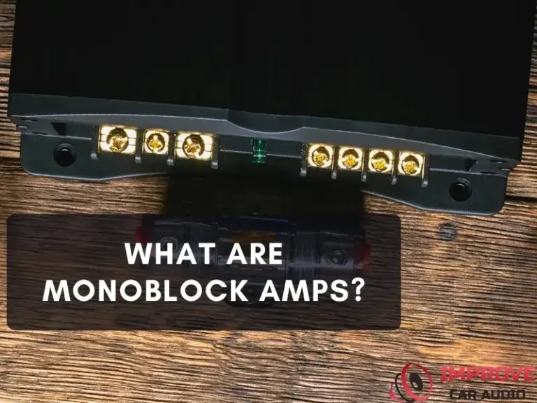 What Are Monoblock Amps?