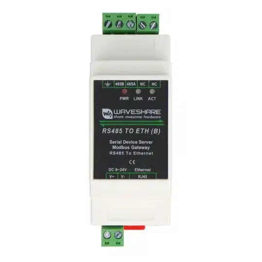 Waveshare RS485/RJ45 converteris PoE TCP/IP į serial port