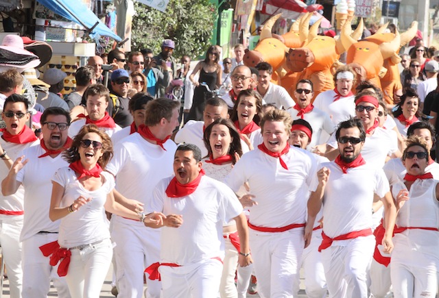 The Running of the Bulls Improv Everywhere