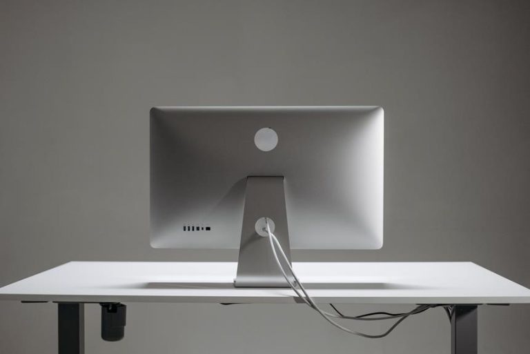 Is Your Desk in the Middle of the Room? Here's How to Hide Cords