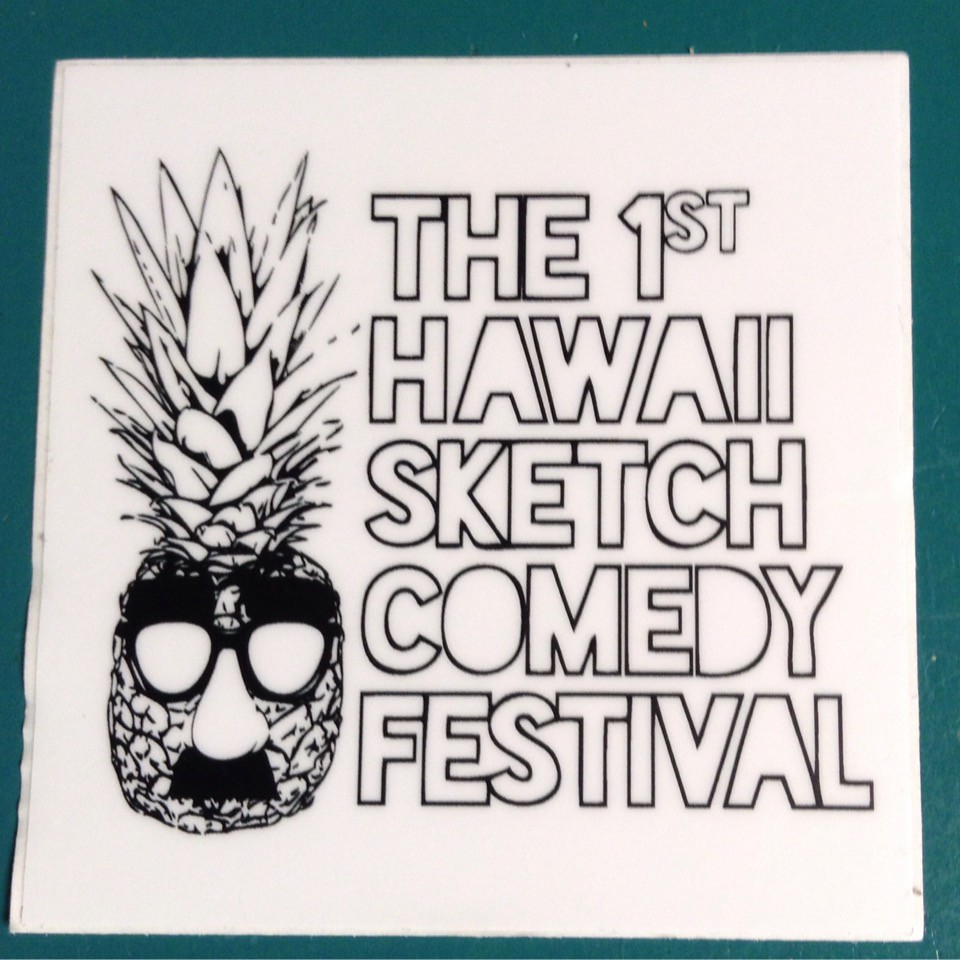 1st HISF Square Sticker • improvhi.com