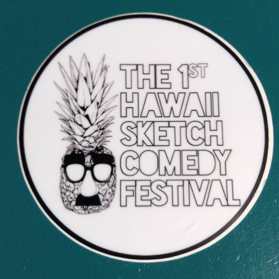 1st HISF Round Sticker • improvhi.com