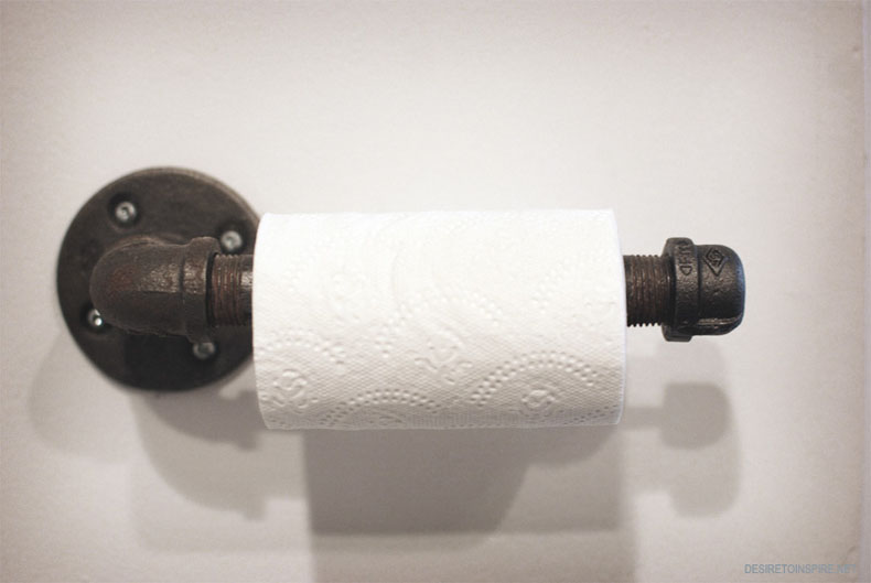 How to DIY Black or Copper Pipe Housewares Improvised Life