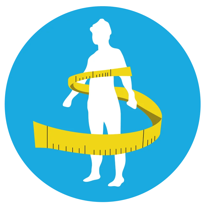 Results of body measurements at Impulse fitness