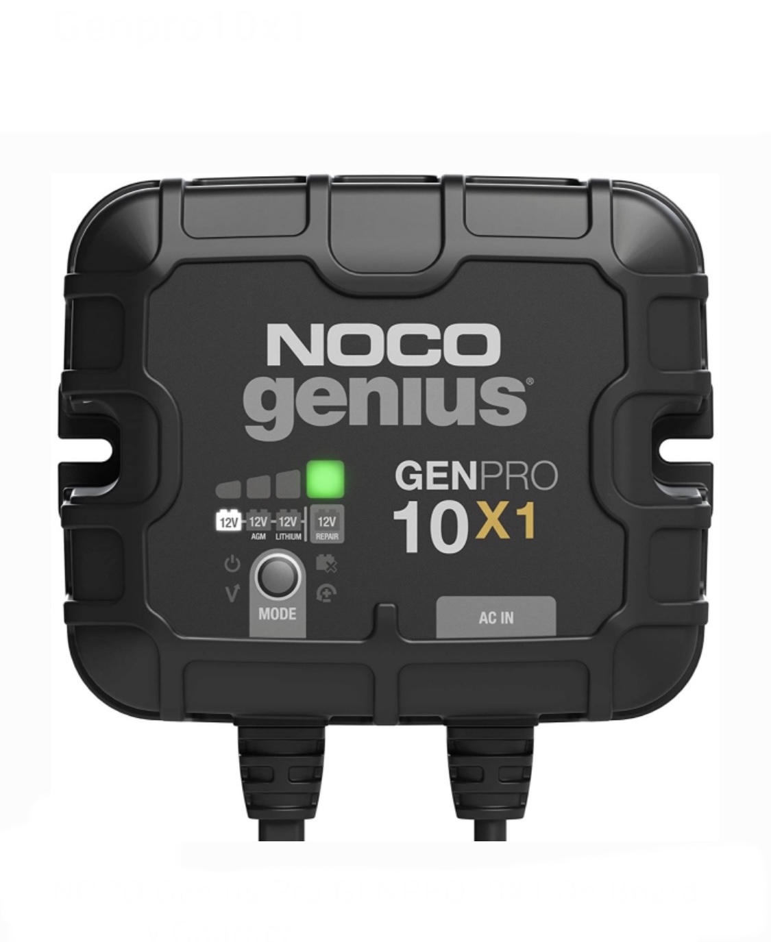 NOCO Genius Pro 10a Single Bank Onboard Charger Impulse Lithium