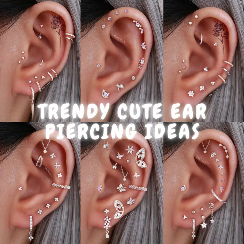 Trendy Cute Ear Piercing Ideas Impuria Ear Piercing Jewelry