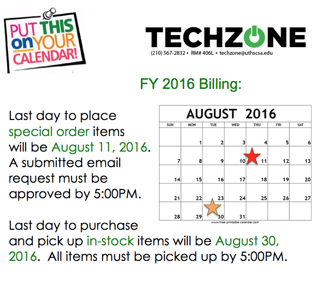 uthscsa academic calendar 2023-2024 Information Management and Services Academic Technology Services