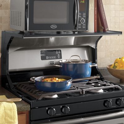 Top Shelf Microwave Storage Shelf from Montgomery Ward | SI62257