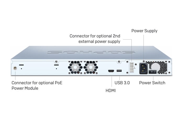 Sophos XG 330 Rev.2 Firewalls Security Appliance IM Security Global