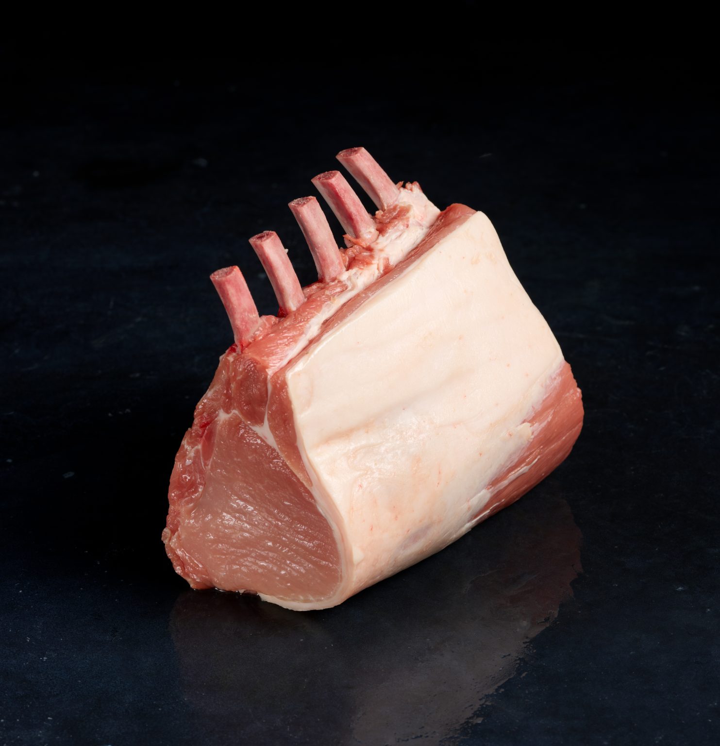 Pork 5 Bone Rack French Trimmed IMS of Smithfield