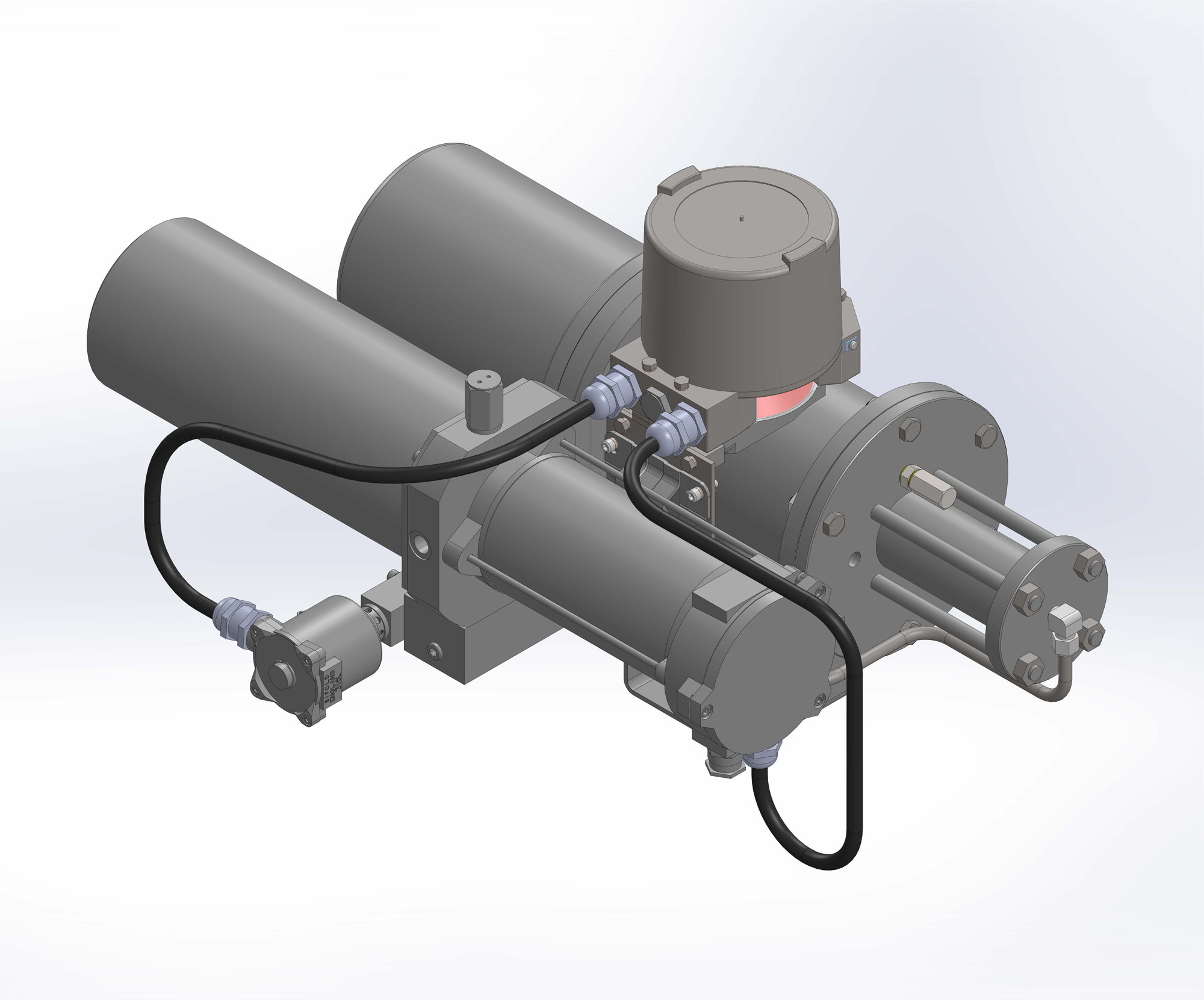 Self contained electro hydraulic Imtex Controls