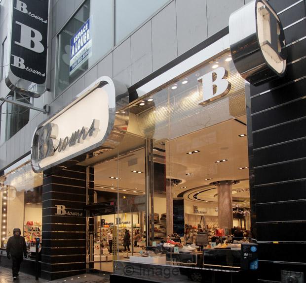 Chaussures BROWNS 1191, rue SainteCatherine Ouest